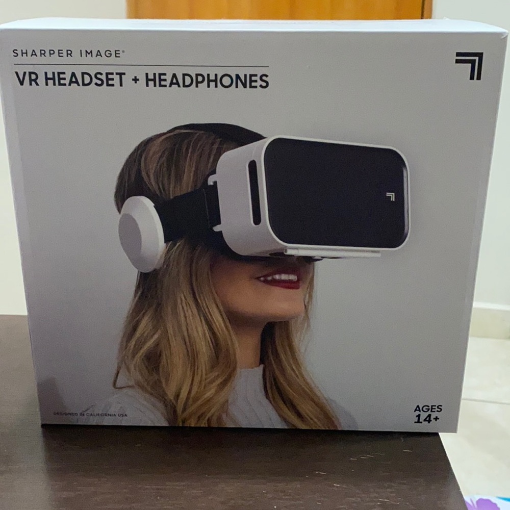 VR Headset + Headphones